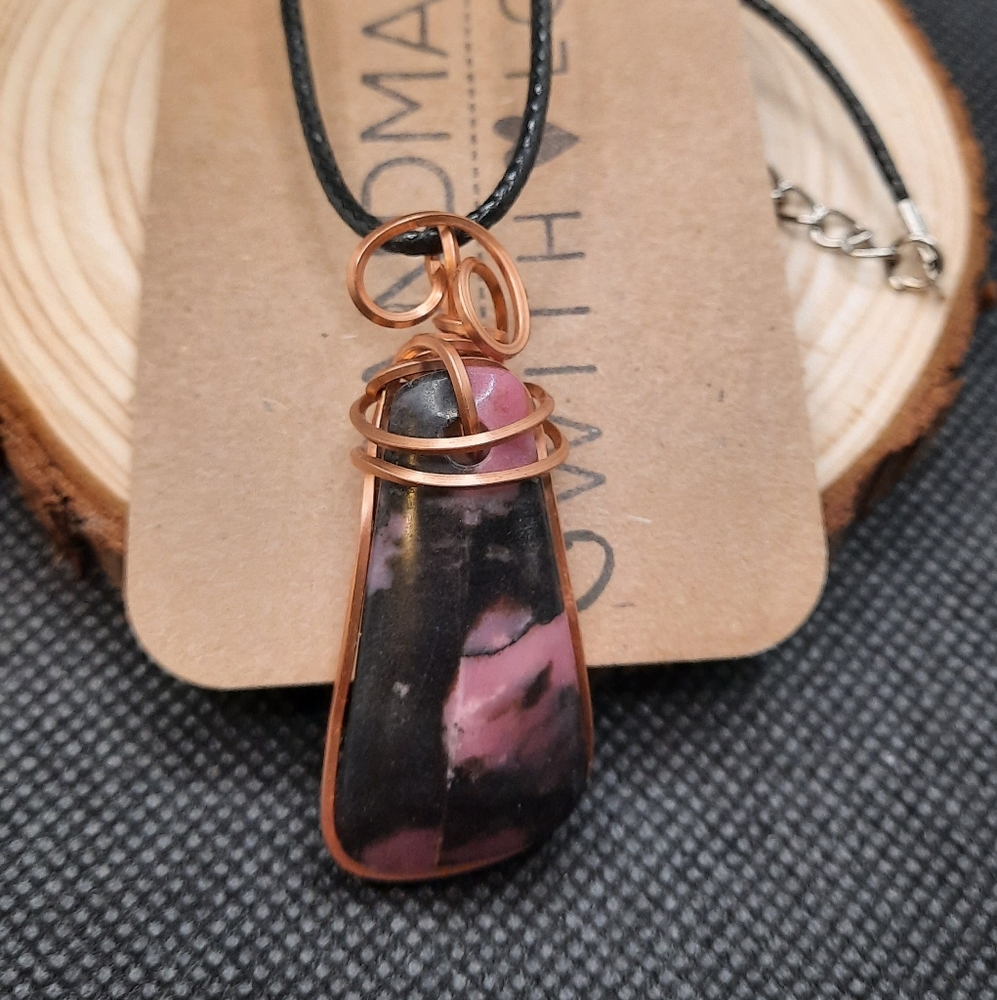 Rhodanite necklace
